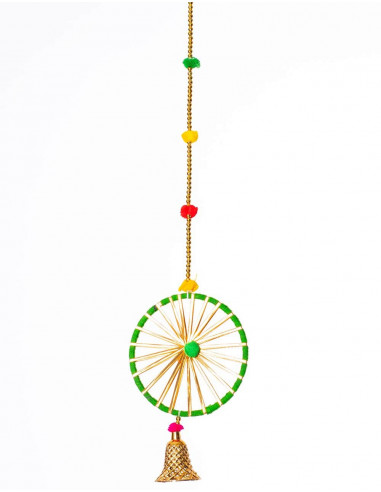 Pendentif Ethnique Cercle et Cloche