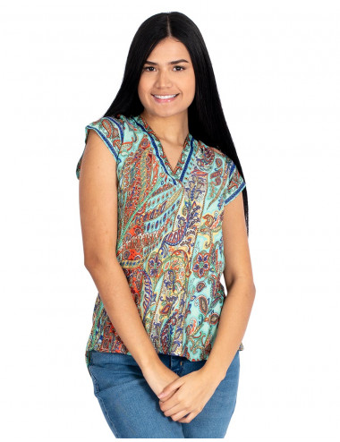 camiseta-verano-mujer-mangas-cortas 2