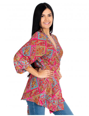Kimono-style T-shirt