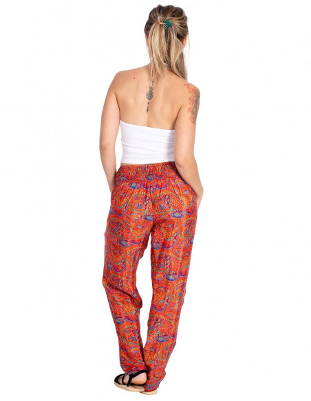 Printed Skinny Pants