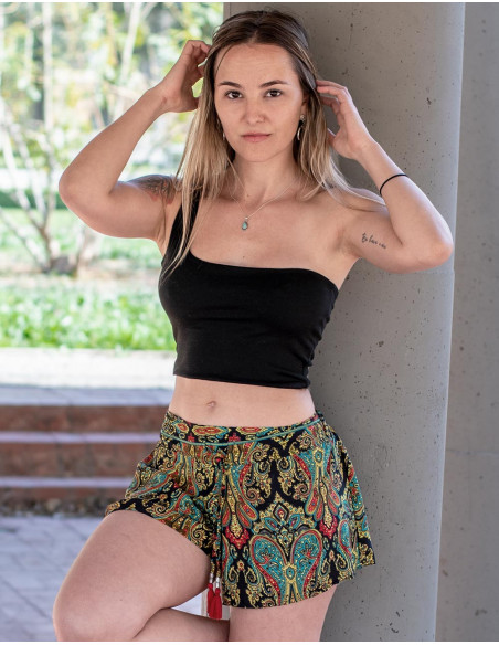 Loose Silk Short