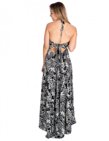 vestido-seda-largo-verano-negro-y-blanco