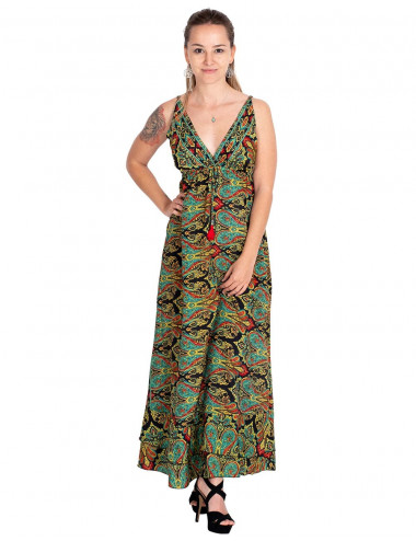 Vestido com busto franzido 2