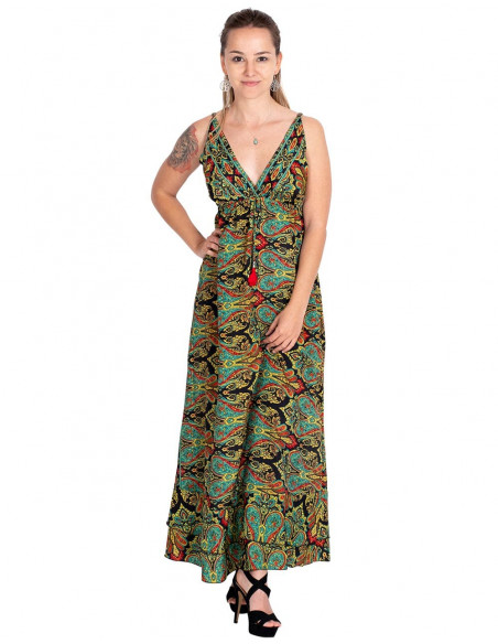 Robe froncée sous la poitrine