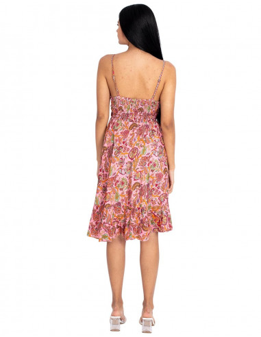 Robe en soie fraîche