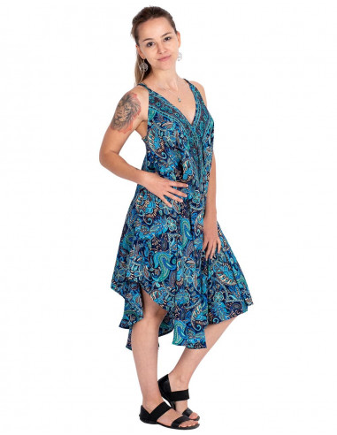 vestido-desigual-cruzado-seda-azul