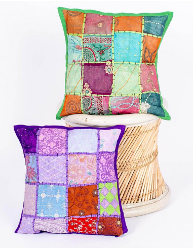Patchwork Cushion Cover