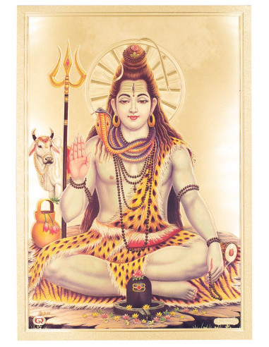 Lamina God Shiva