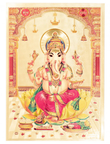 Ganesha Gold Foil