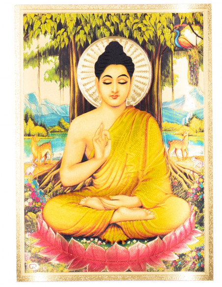 Gold Foil Buddha