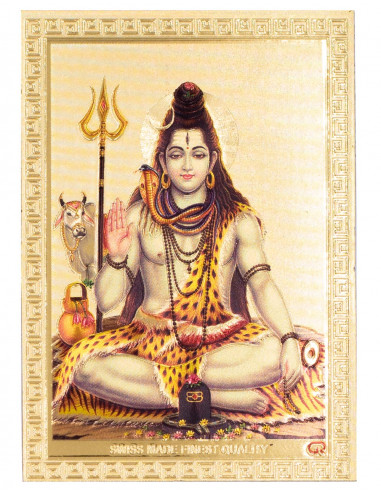 Stamp with Shiva Sticker