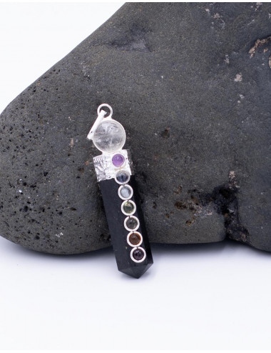 Pendentif Onyx avec Quartz... 2