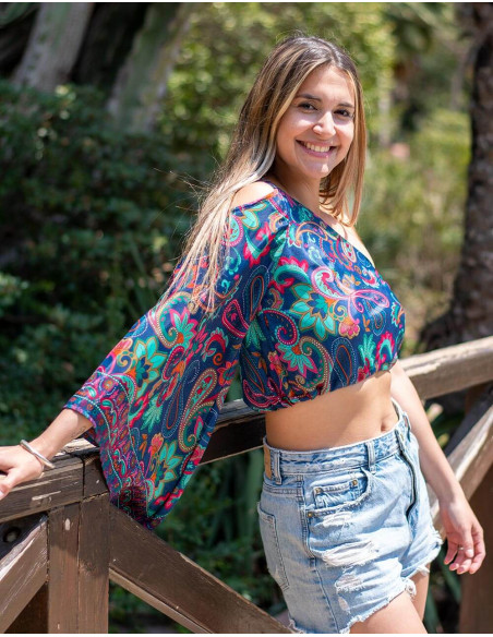 Asymmetrical One Shoulder Top