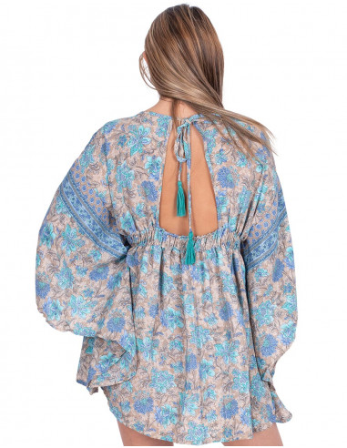 Robe en soie de style bohème