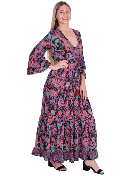 vestido-boho-style-estampado-negro