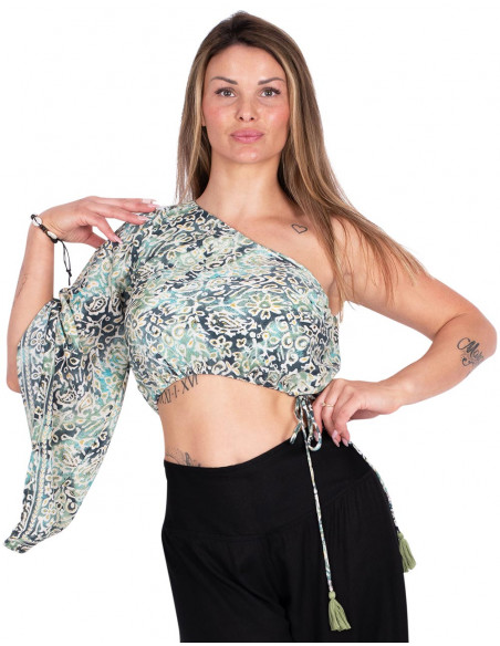 Top con spalle scoperte