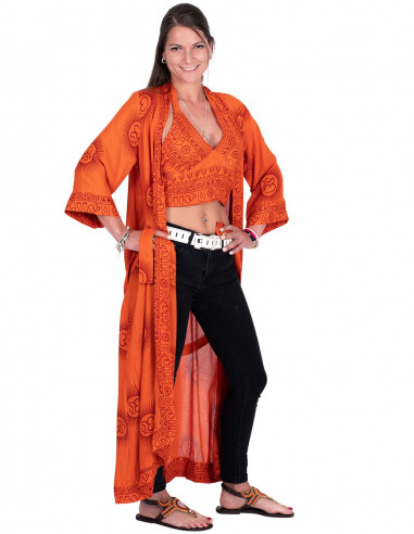 kimono-largo-naranja-rayon-con-top