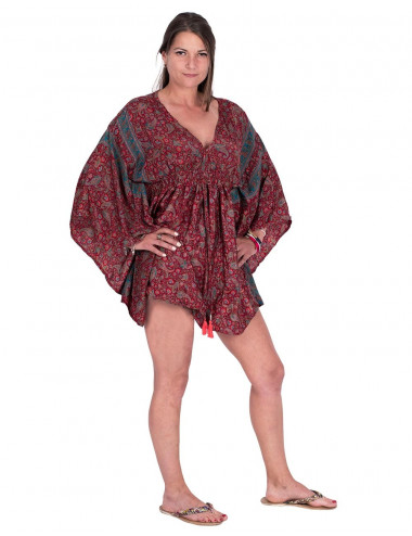 vestido-seda-mujer-primavera-verano-burdeos 2