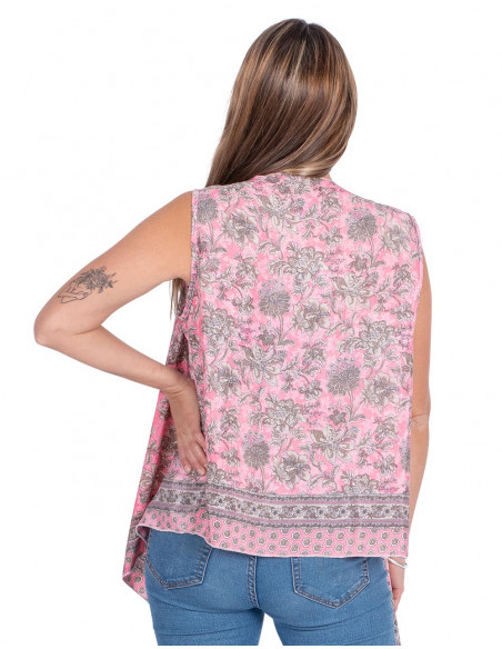 Top estilo colete
