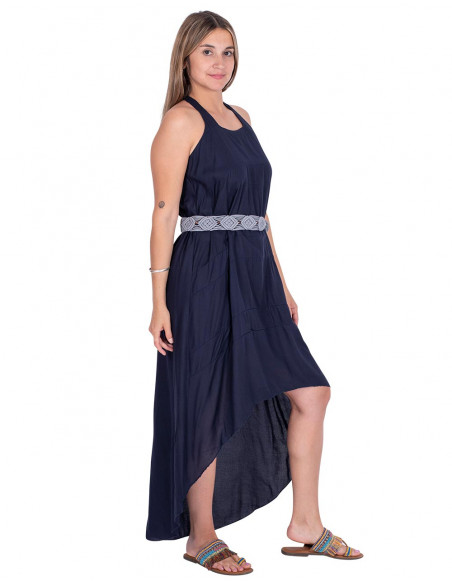 Abito hippy blu