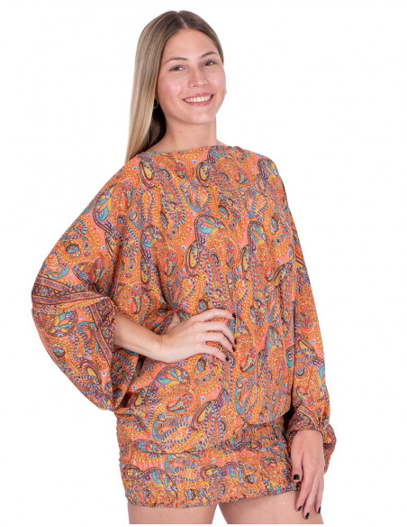 multifuncion-vestido-seda-estampado-naranja