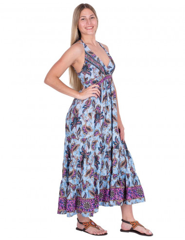 Langes Trägerkleid 2