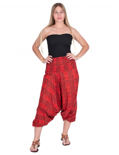 Pantaloni hippie rossi 2