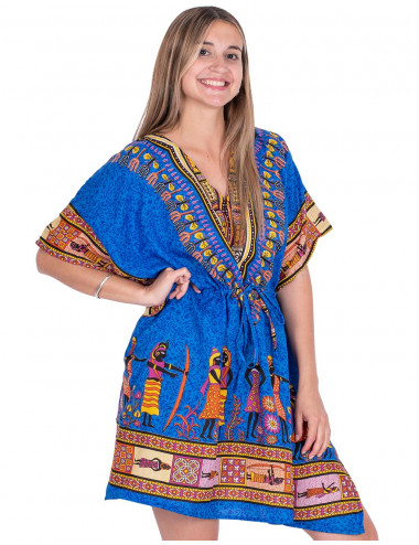 Kaftan-Frau am Strand 2