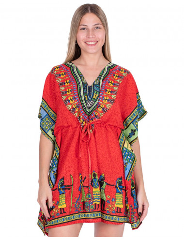 Kaftan-Frau am Strand 2