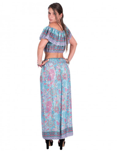 Bedruckte gekreuzte Hose