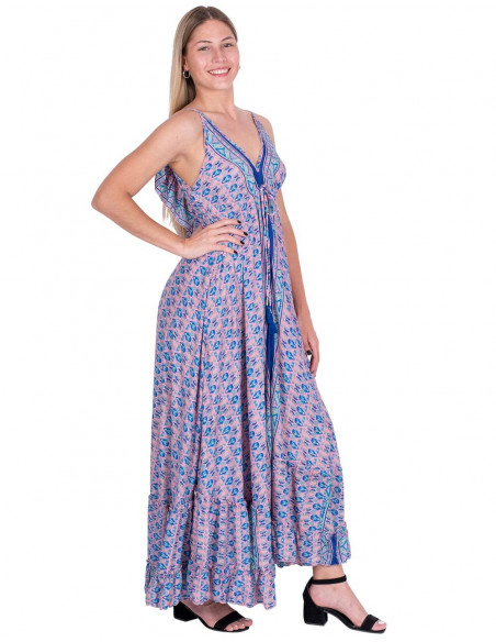 Long Dress with Ruffles