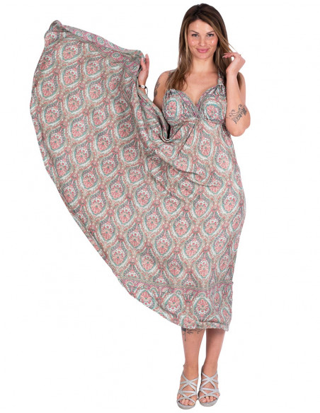 Original Silk Long Dress