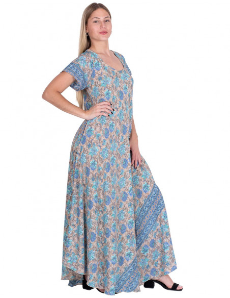 Robe Fleurs Grande Taille