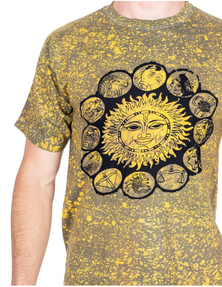 Ethnisches Zeichnungs-T-Shirt