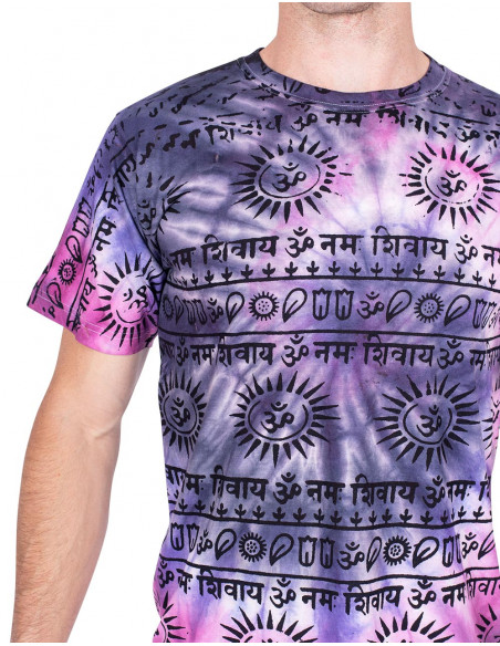 T-shirt Hippie Tie Die