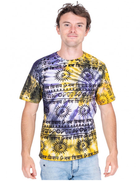 T-shirt Hippie Tie Die