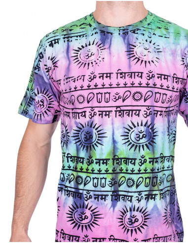 T-shirt Hippie Tie Die
