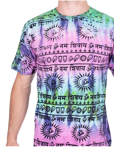 T-shirt Hippie Tie Die