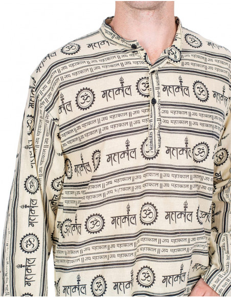 Hemd im Kurta-Stil