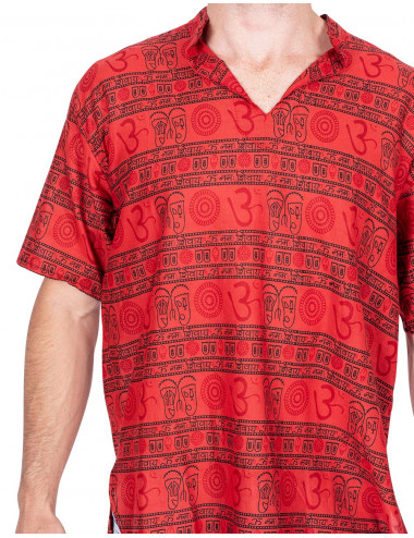 Desenhos de camisa vermelha