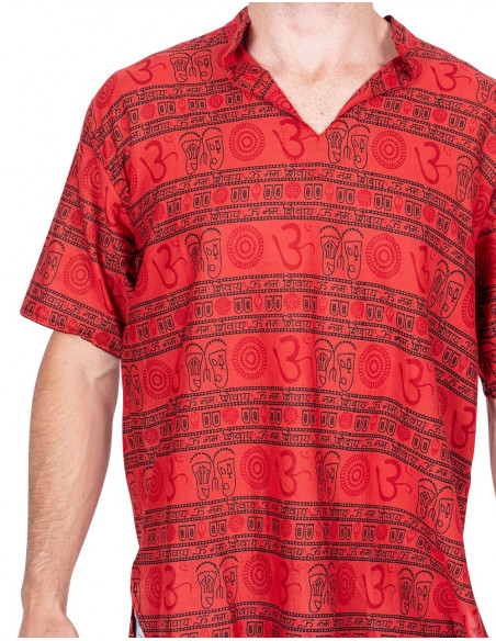 Desenhos de camisa vermelha