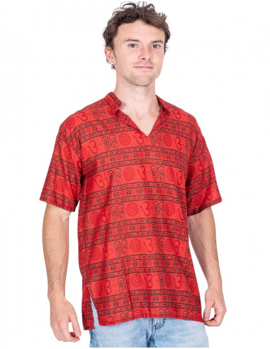 Desenhos de camisa vermelha