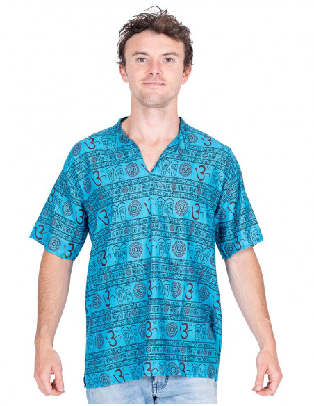 Light Blue Closed Shirt