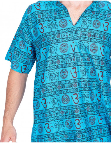 Light Blue Closed Shirt