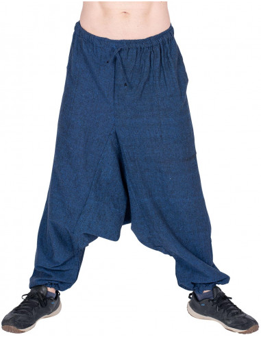 Saruel blaue Hose