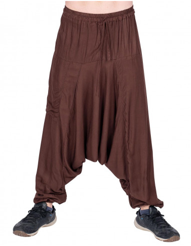 Brown Hippie Style Pants