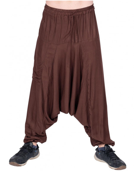 Pantaloni stile Hippie marroni