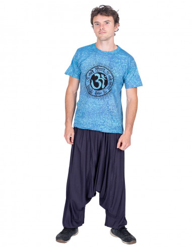 Pantalon Afghan Bleu