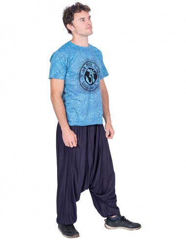 Blue Afghan Pants