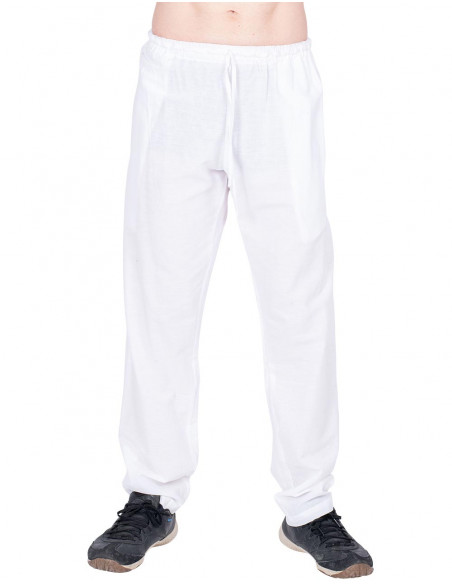 White Casual Pants